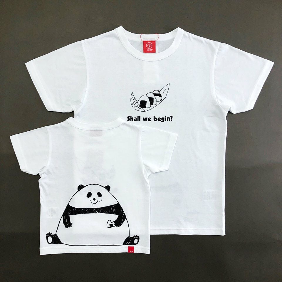 半袖Tシャツ「OMUSUBI PANDA」（おむすびパンダ） | TシャツのOJICO