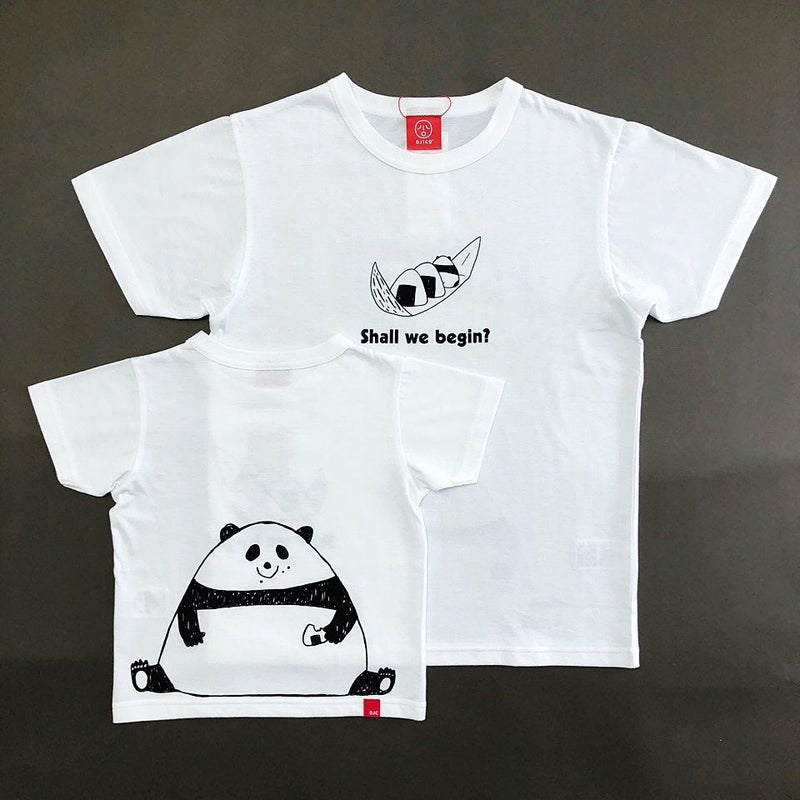 半袖Tシャツ「OMUSUBI PANDA」（おむすびパンダ）