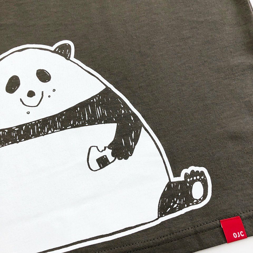 半袖Tシャツ「OMUSUBI PANDA」（おむすびパンダ） | TシャツのOJICO