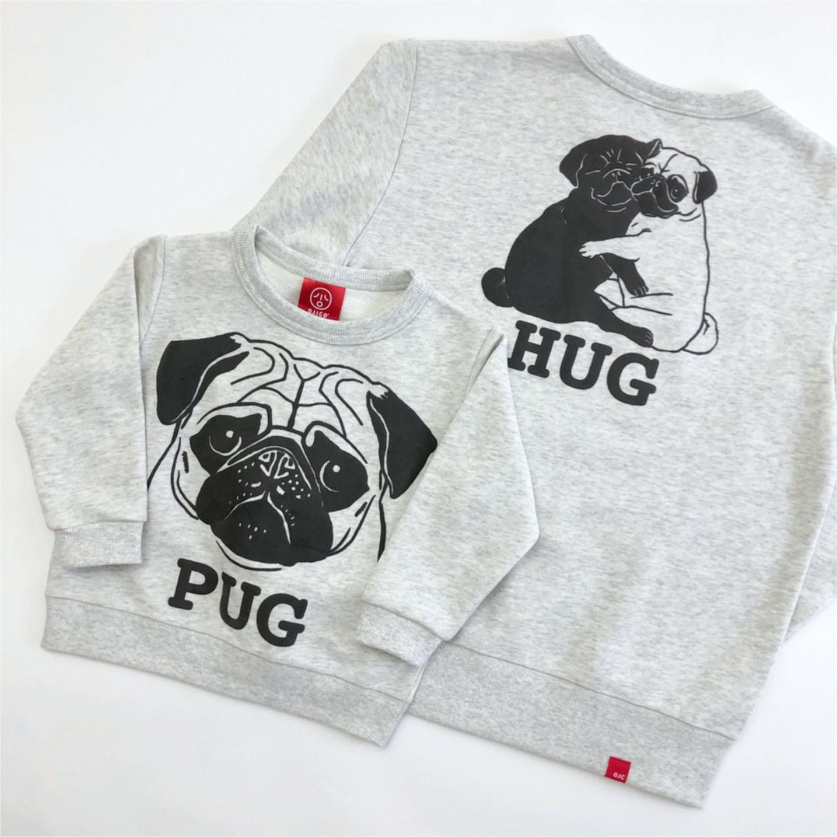 スウェット「PUG」（パグ）