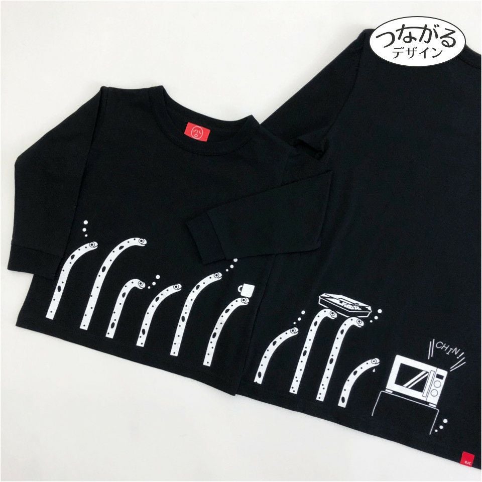 [返品・交換不可商品]長袖Tシャツ（袖口リブ）「CHIN！ANAGO」（チン！アナゴ）