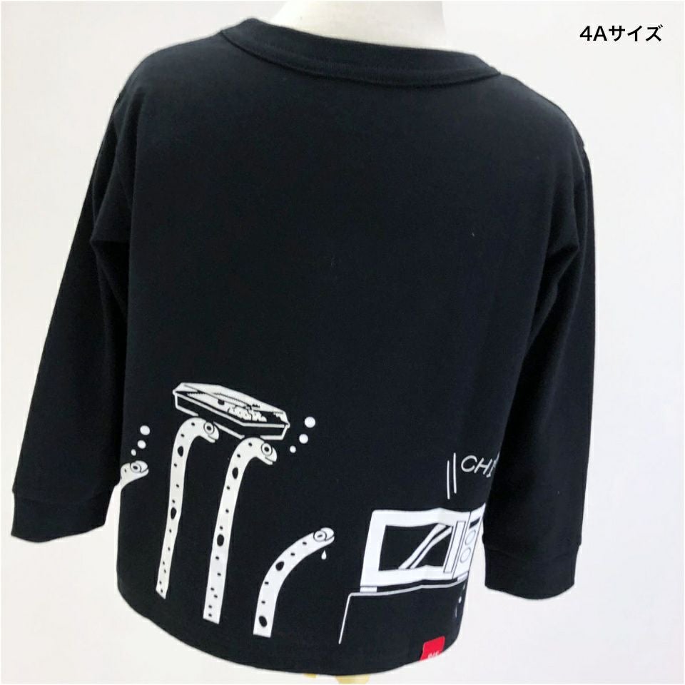 チンアナゴ·ロンT3点セット新品 返品・交換不可商品]長袖Tシャツ（袖口リブ）「CHIN！ANAGO」（チン