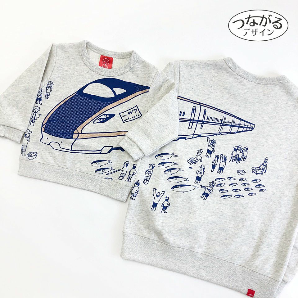 [返品・交換不可商品]スウェット「UO-ICHIBA」（魚市場）