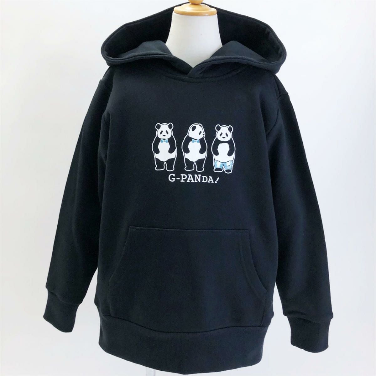 パーカ「G-PANDA」（Gパンだ）のこどもサイズ正面写真