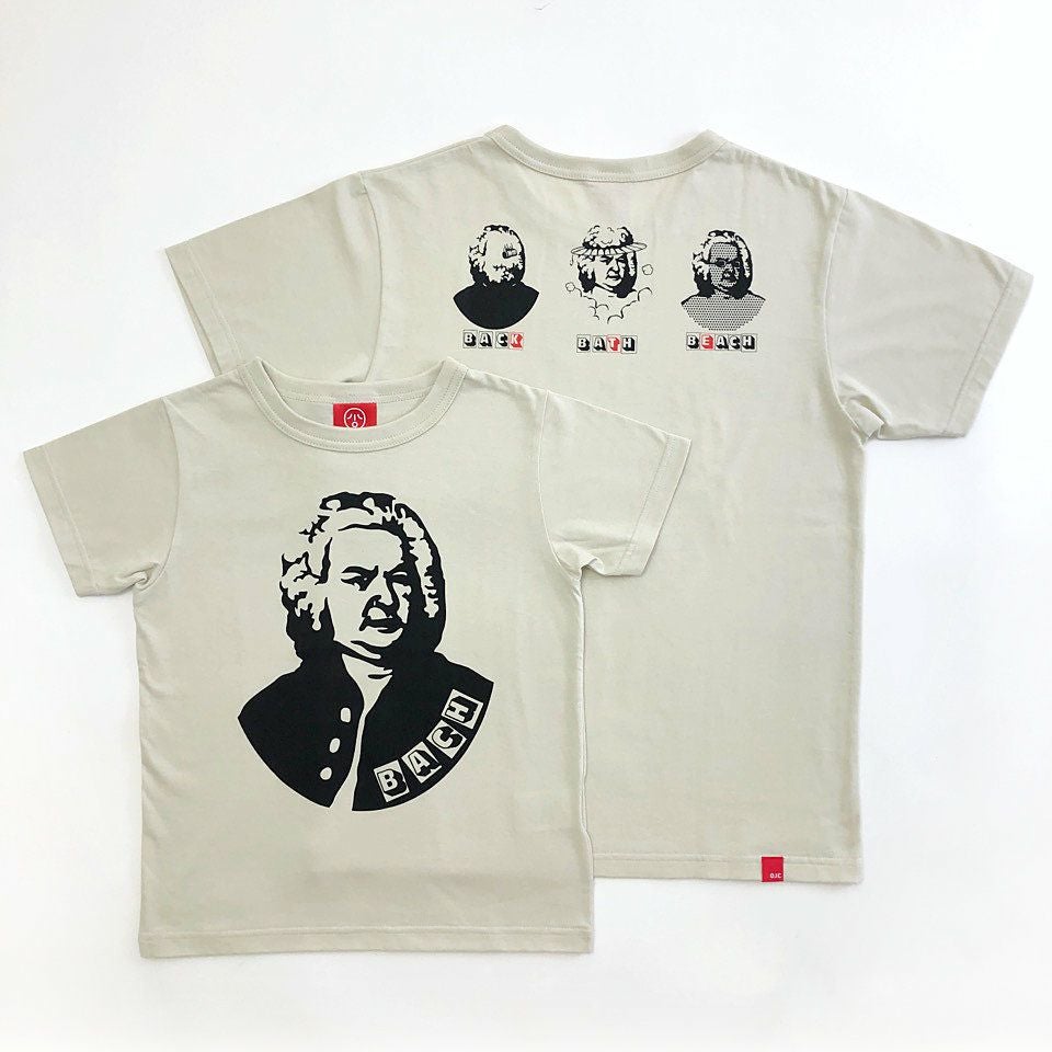 [返品・交換不可商品]半袖Tシャツ・OJICO×GREAT PERSONS「バッハ」