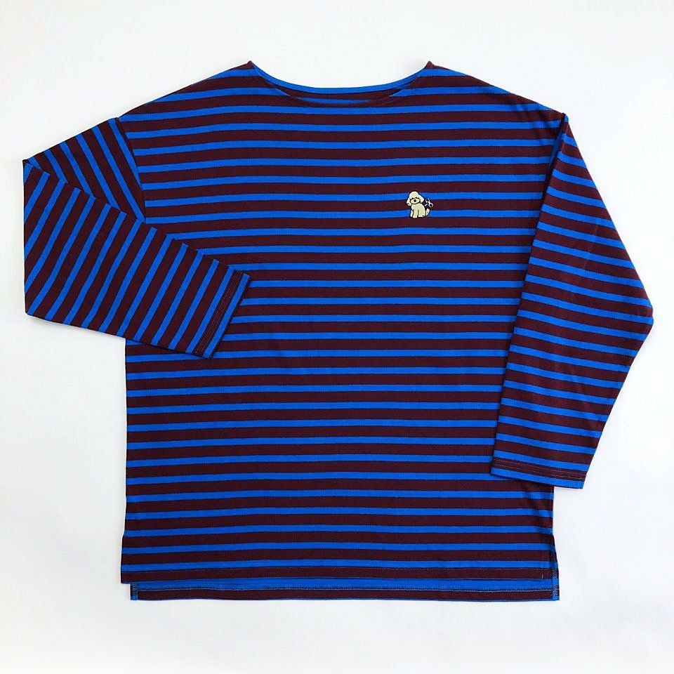 ボーダープルオーバー「TOY POODLE」（トイプードル） | TシャツのOJICO