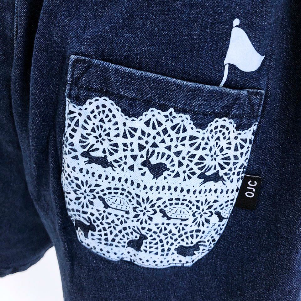 プリーツキュロットパンツ「レース」 | TシャツのOJICO