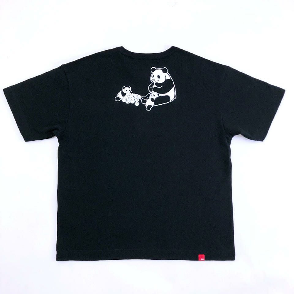 ワイドTシャツ（ミニ裏毛）「PANDAIFUKU」（ぱんだいふく） | Tシャツ