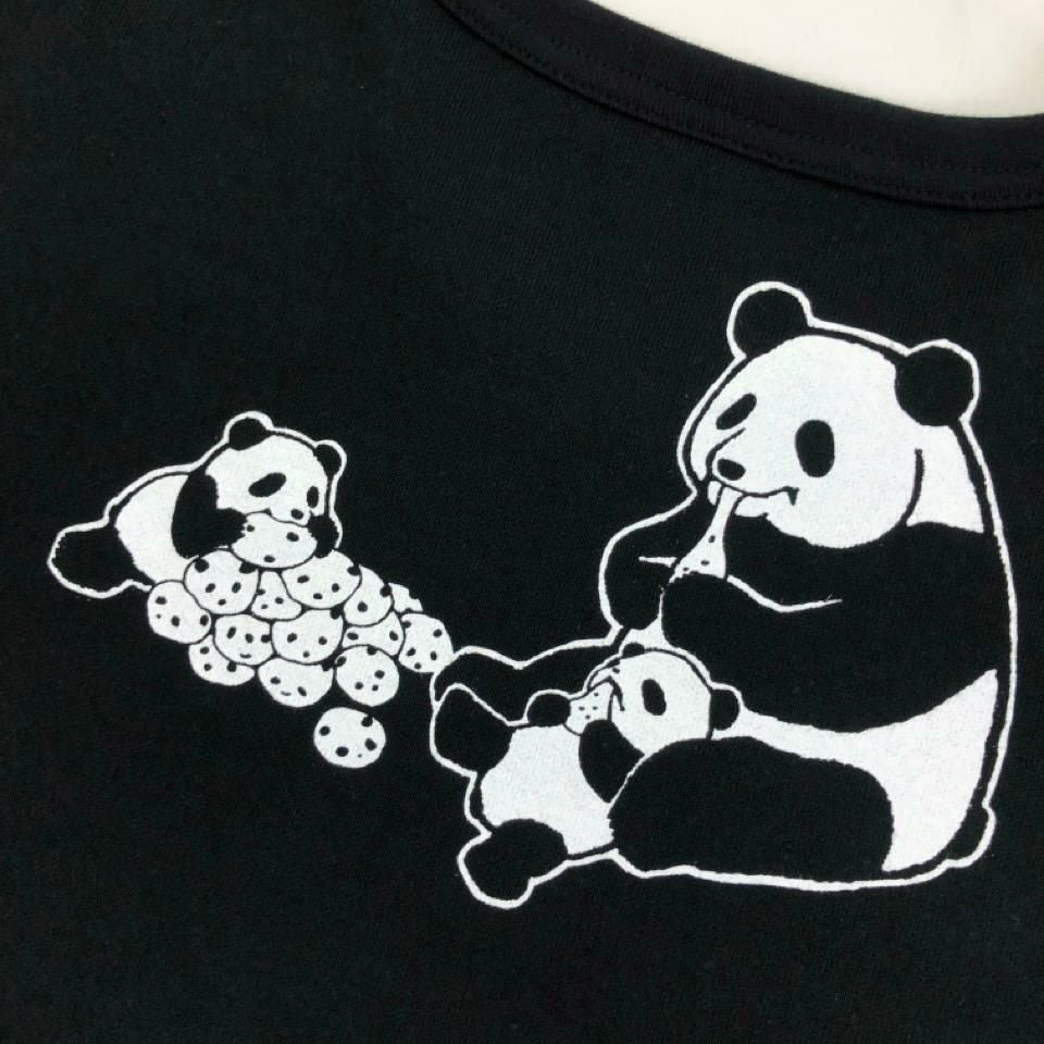 ワイドTシャツ（ミニ裏毛）「PANDAIFUKU」（ぱんだいふく） | Tシャツ