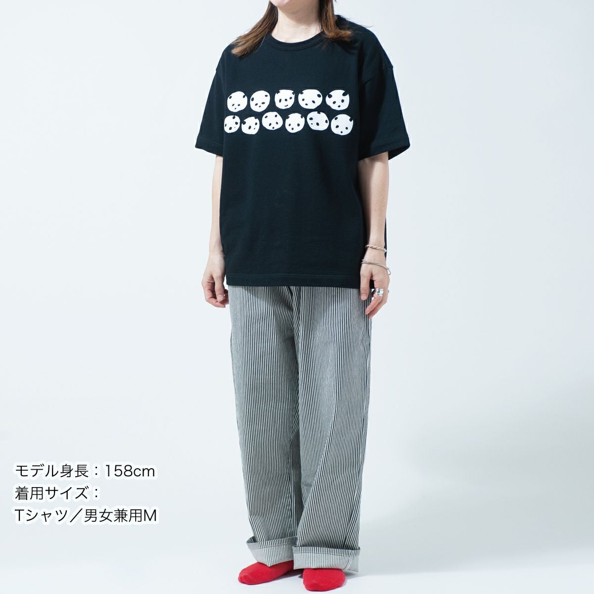 ワイドTシャツ（ミニ裏毛）「PANDAIFUKU」（ぱんだいふく） | Tシャツ