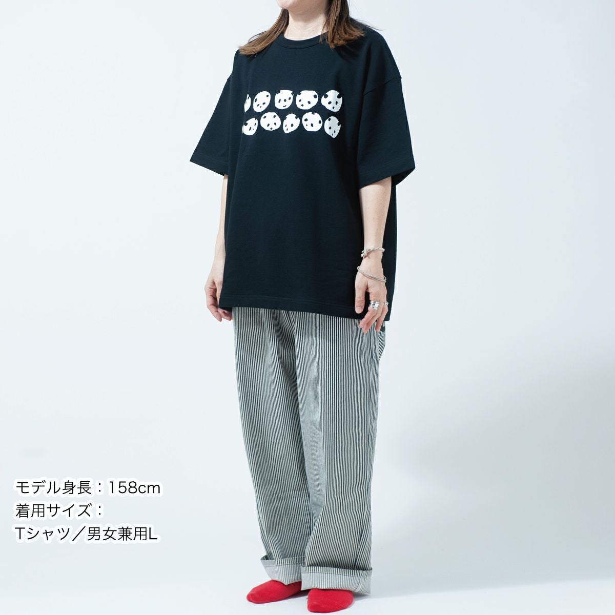 ワイドTシャツ（ミニ裏毛）「PANDAIFUKU」（ぱんだいふく） | Tシャツ