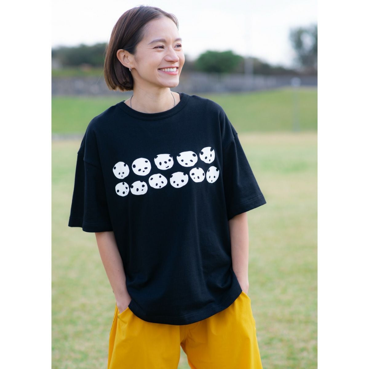 ワイドTシャツ（ミニ裏毛）「PANDAIFUKU」（ぱんだいふく） | Tシャツ