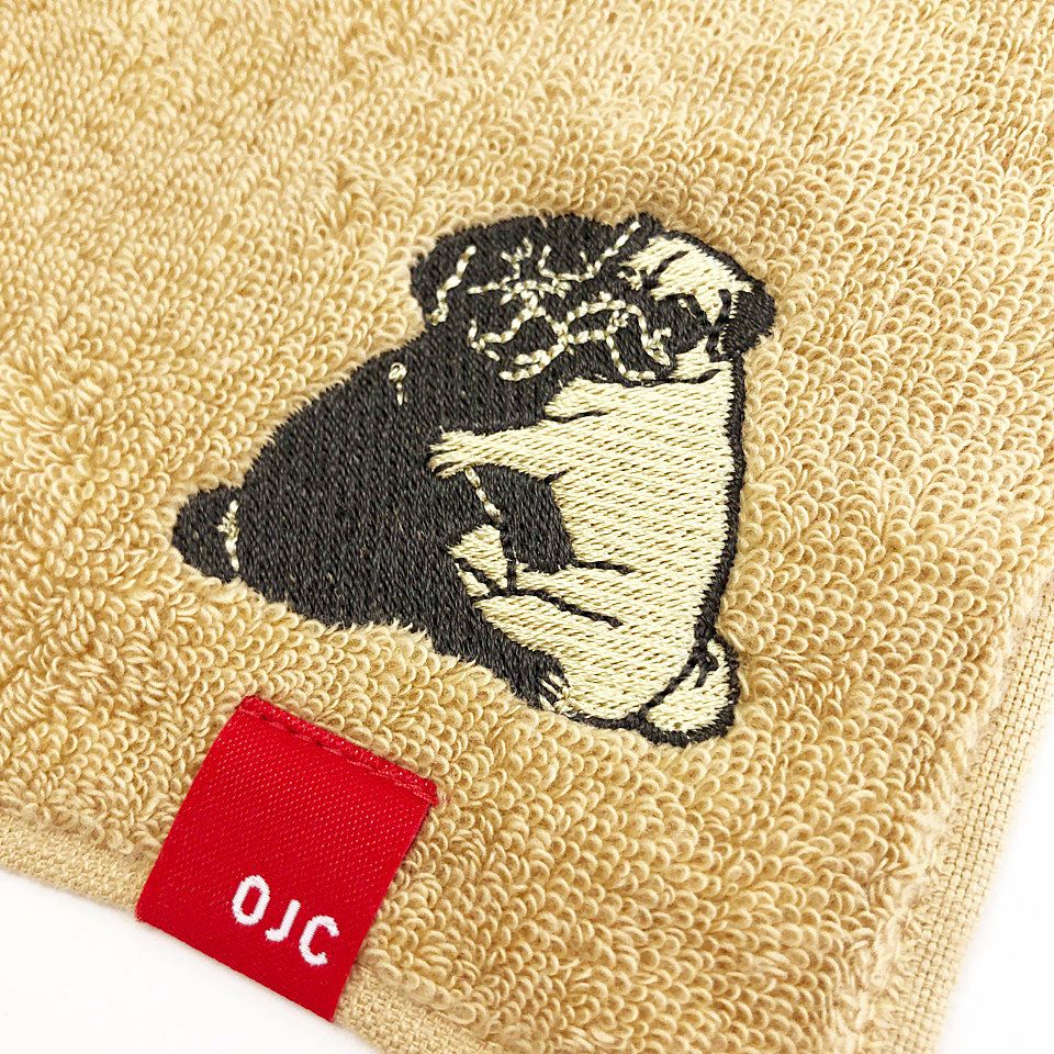 今治タオル／ハンドタオル「PUG」 | TシャツのOJICO