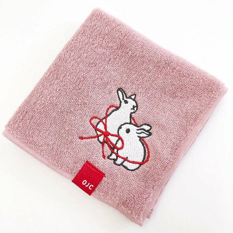 今治タオル／ハンドタオル「シロウサギ」