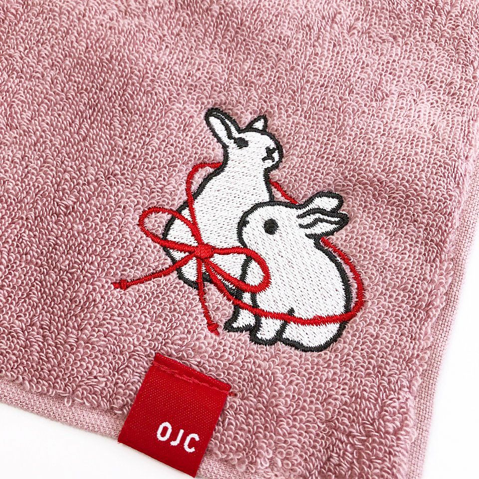 今治タオル／ハンドタオル「シロウサギ」 | TシャツのOJICO