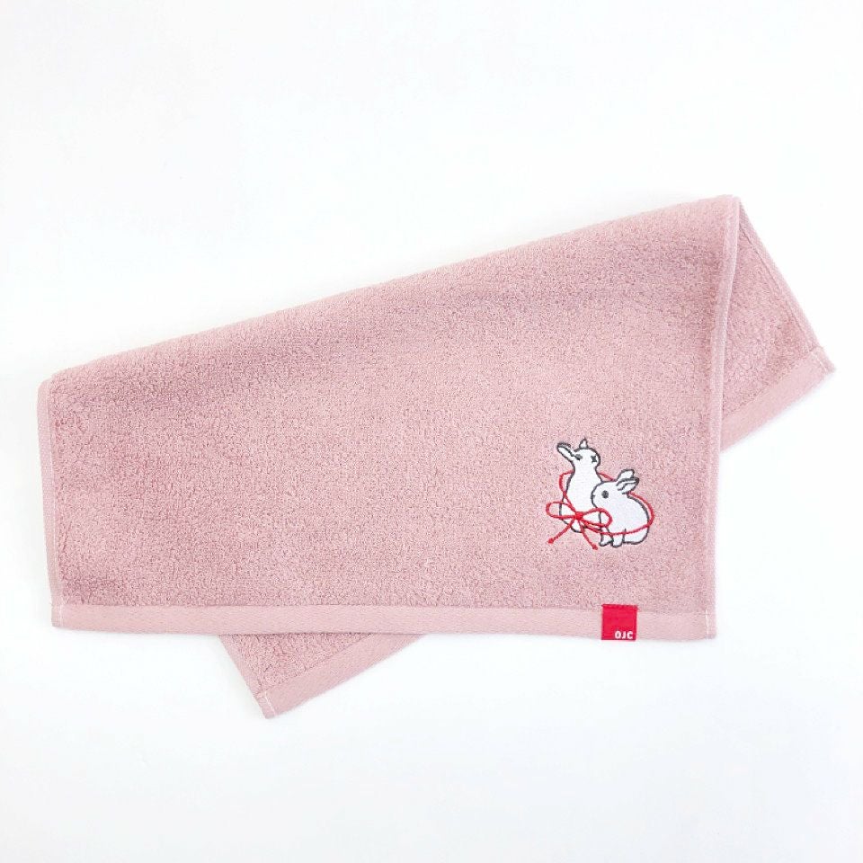 今治タオル／ウォッシュタオル「シロウサギ」