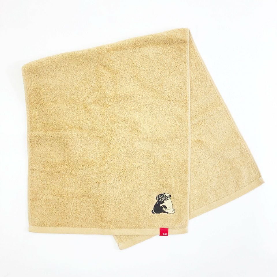 今治タオル／フェイスタオル「PUG」 | TシャツのOJICO
