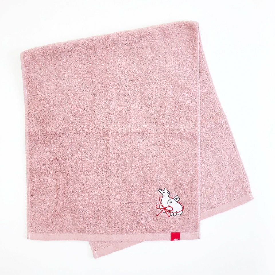 今治タオル／フェイスタオル「シロウサギ」