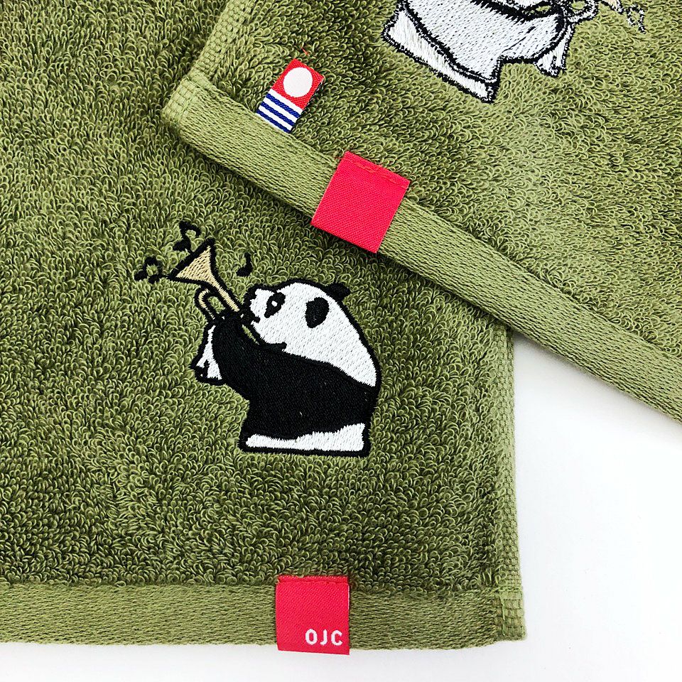 今治タオル／スリムバスタオル「ラッパンダ」 | TシャツのOJICO