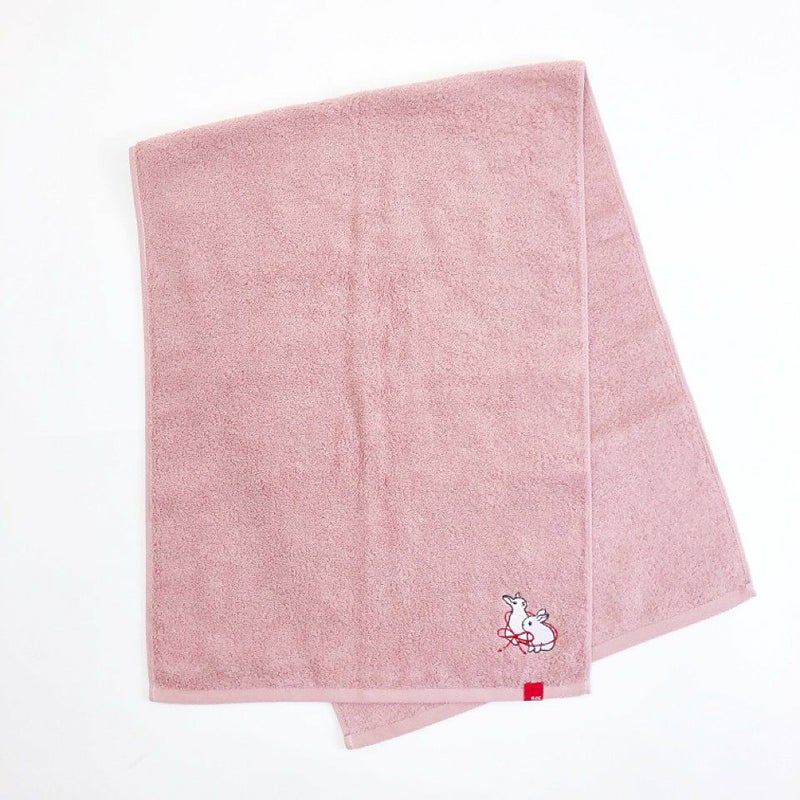 今治タオル／スリムバスタオル「シロウサギ」