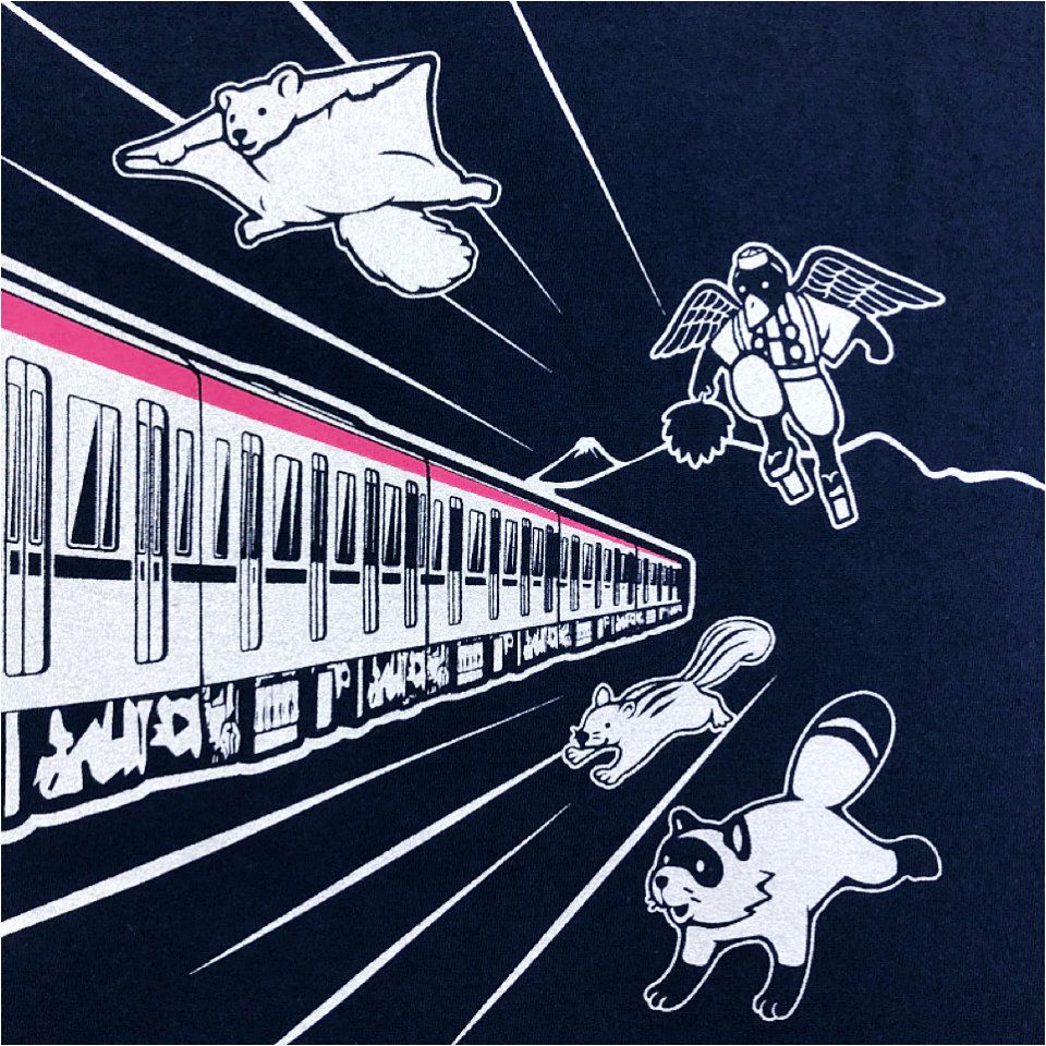 半袖Tシャツ 京王5000系×OJICO | TシャツのOJICO