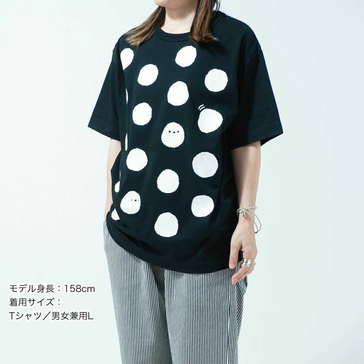 半袖Tシャツ「SHIMAENAGA DOTS」（シマエナガのみずたま） | Tシャツの