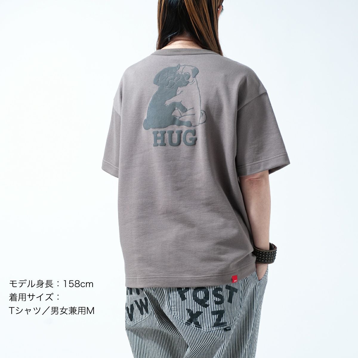 ワイドTシャツ（ミニ裏毛）「PUG」（パグ） | TシャツのOJICO