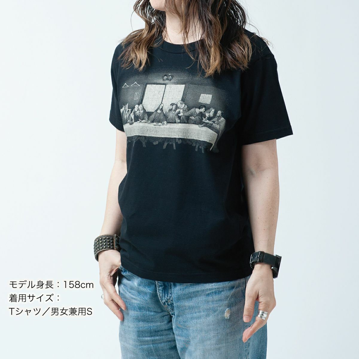 返品・交換不可商品]半袖Tシャツ「THE LAST SUSHI」（最後の寿司） | T