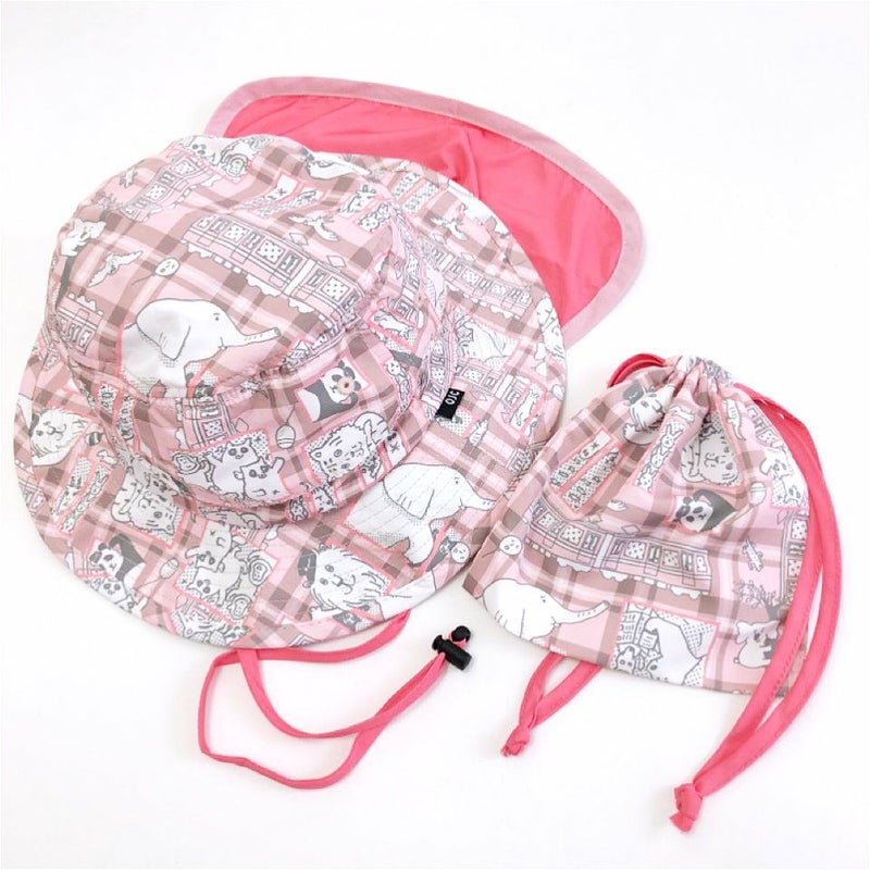 ポケッタブルUVハット「レッツズー」