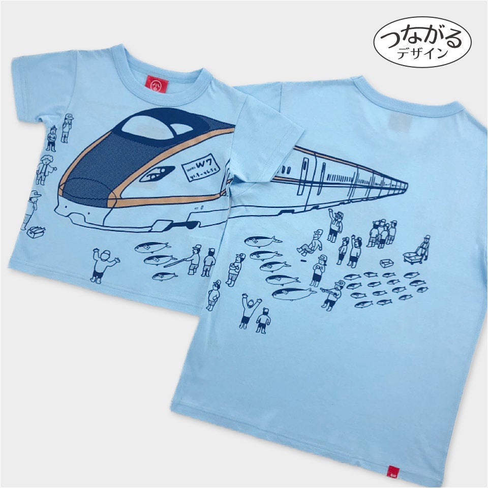 半袖Tシャツ「UO-ICHIBA」（魚市場）