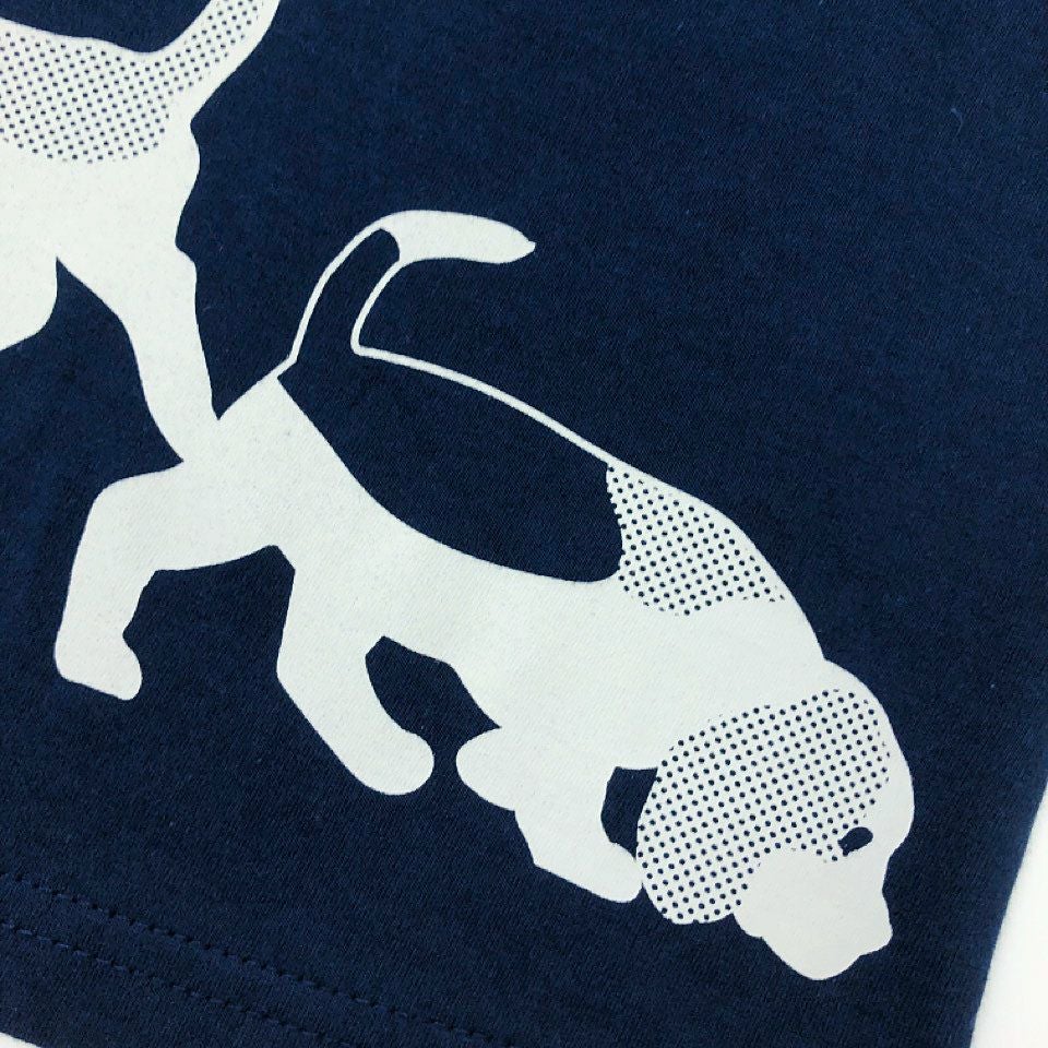 返品・交換不可商品]長袖Tシャツ（袖口リブ）「BEAGLEGLE」（ビー