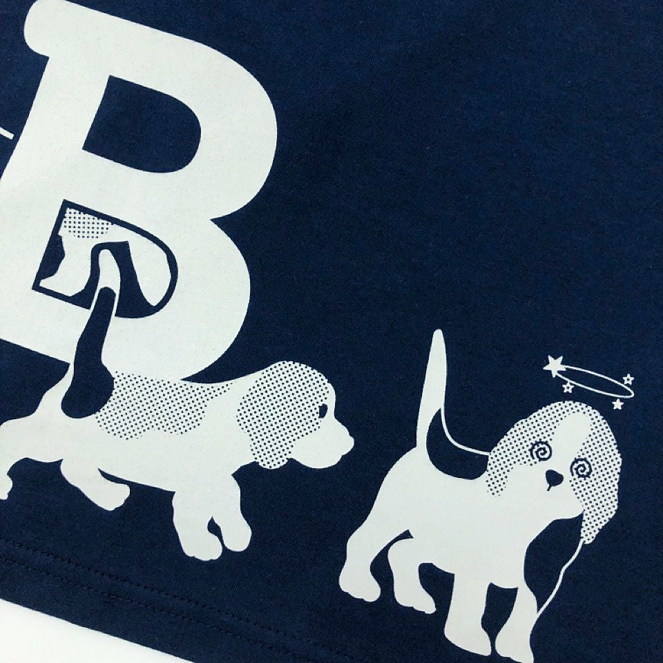ビーグルグル品 返品・交換不可商品]長袖Tシャツ（袖口リブ）「BEAGLEGLE」（ビー