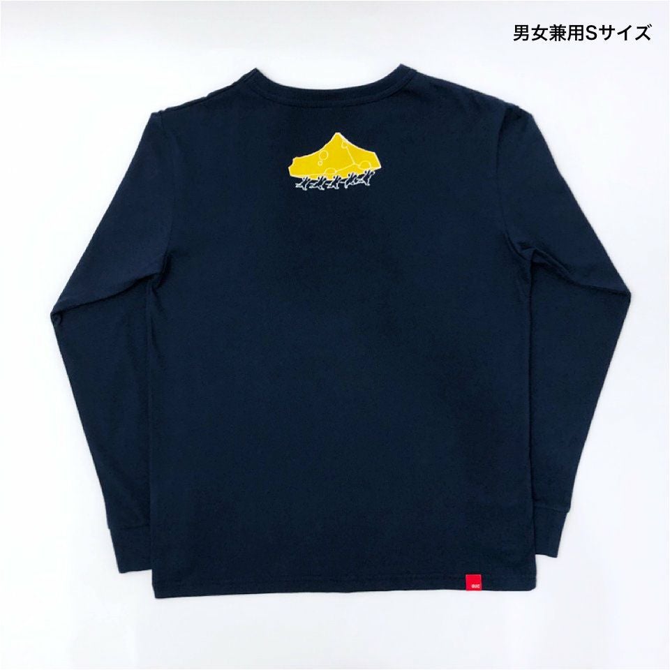 返品・交換不可商品]長袖Tシャツ（袖口リブ）「神奈川沖浪裏チーズ