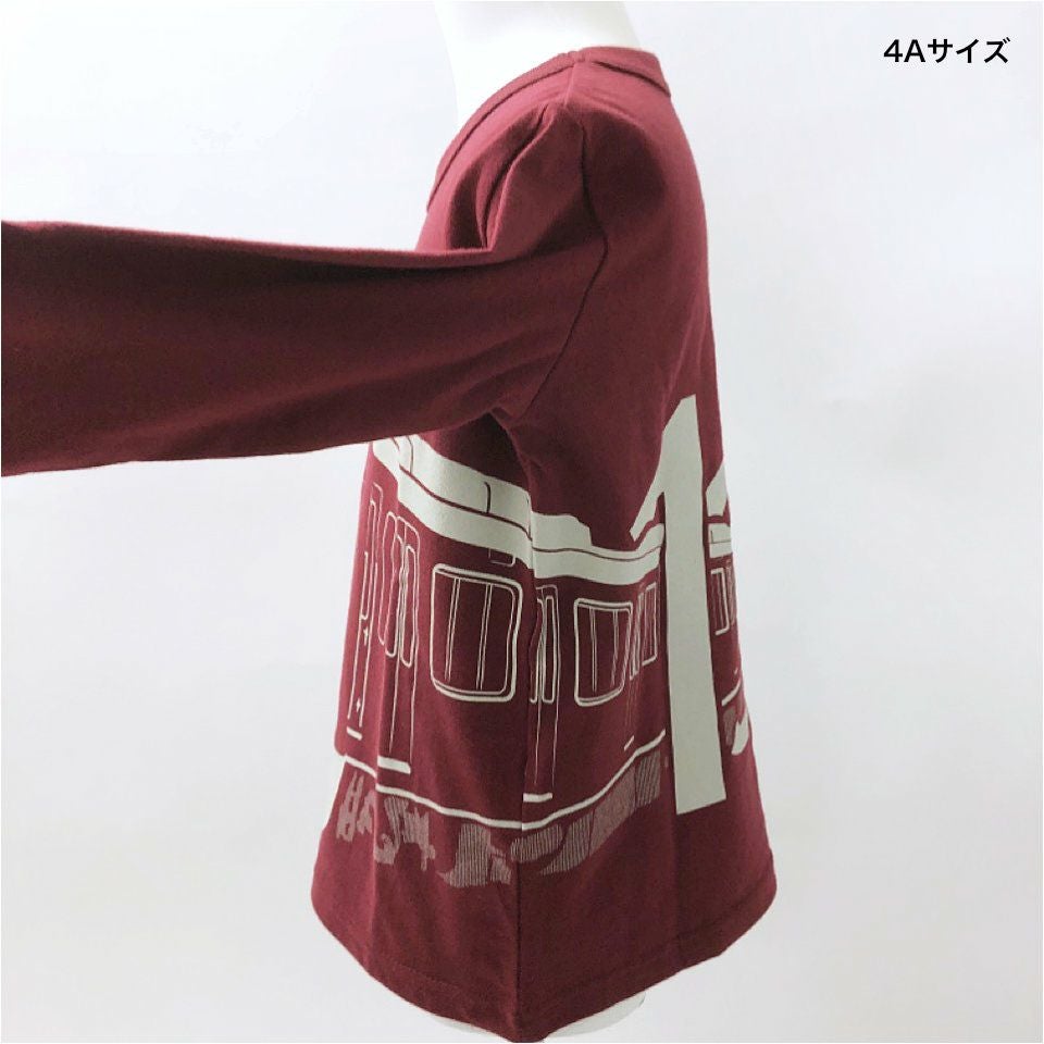 長袖Tシャツ（袖口リブ）阪急1000系×OJICO | TシャツのOJICO