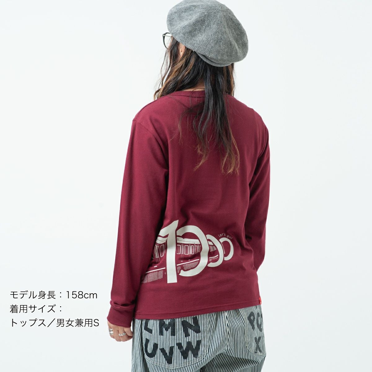 長袖Tシャツ（袖口リブ）阪急1000系×OJICO | TシャツのOJICO