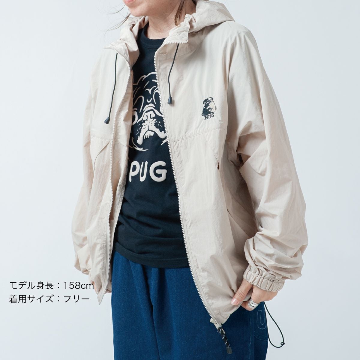 ナイロンジャケット「PUG」（パグ） | TシャツのOJICO