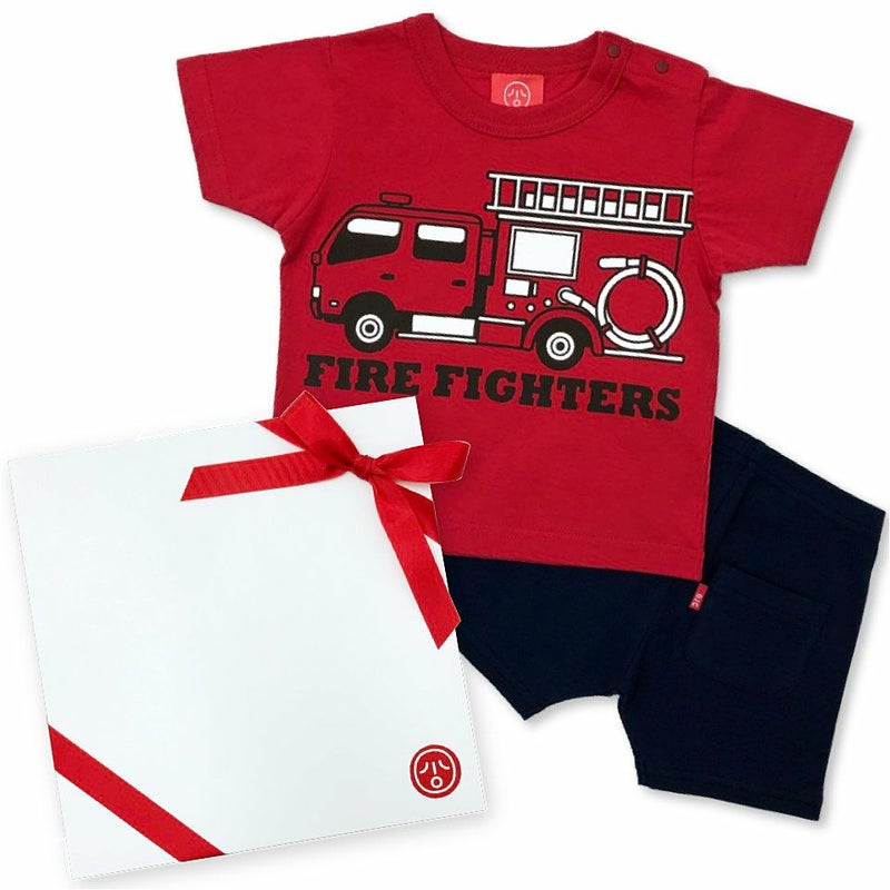ベビーギフトセット・ファイヤーファイターズ2（レッド）