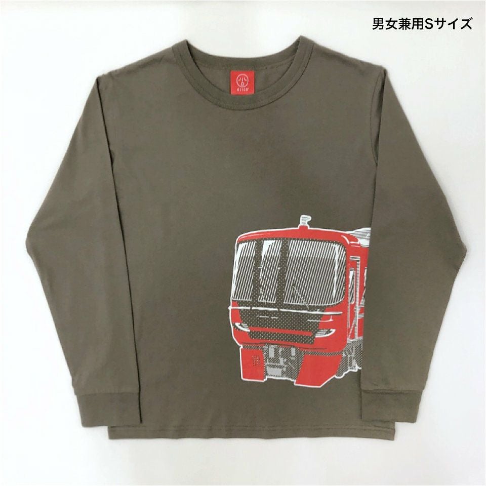 長袖Tシャツ（袖口リブ）名鉄9500系×OJICO 2025 | TシャツのOJICO
