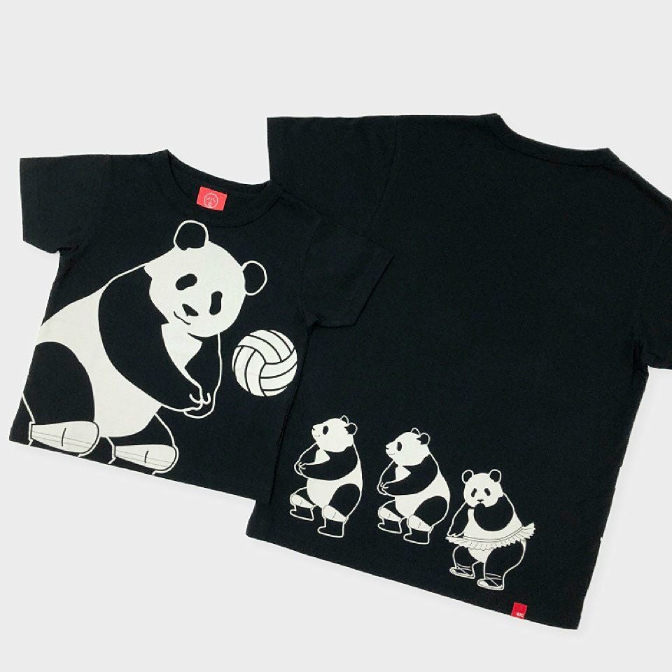 半袖Tシャツ「PANDA VOLLEY CLUB」（パンダバレークラブ）