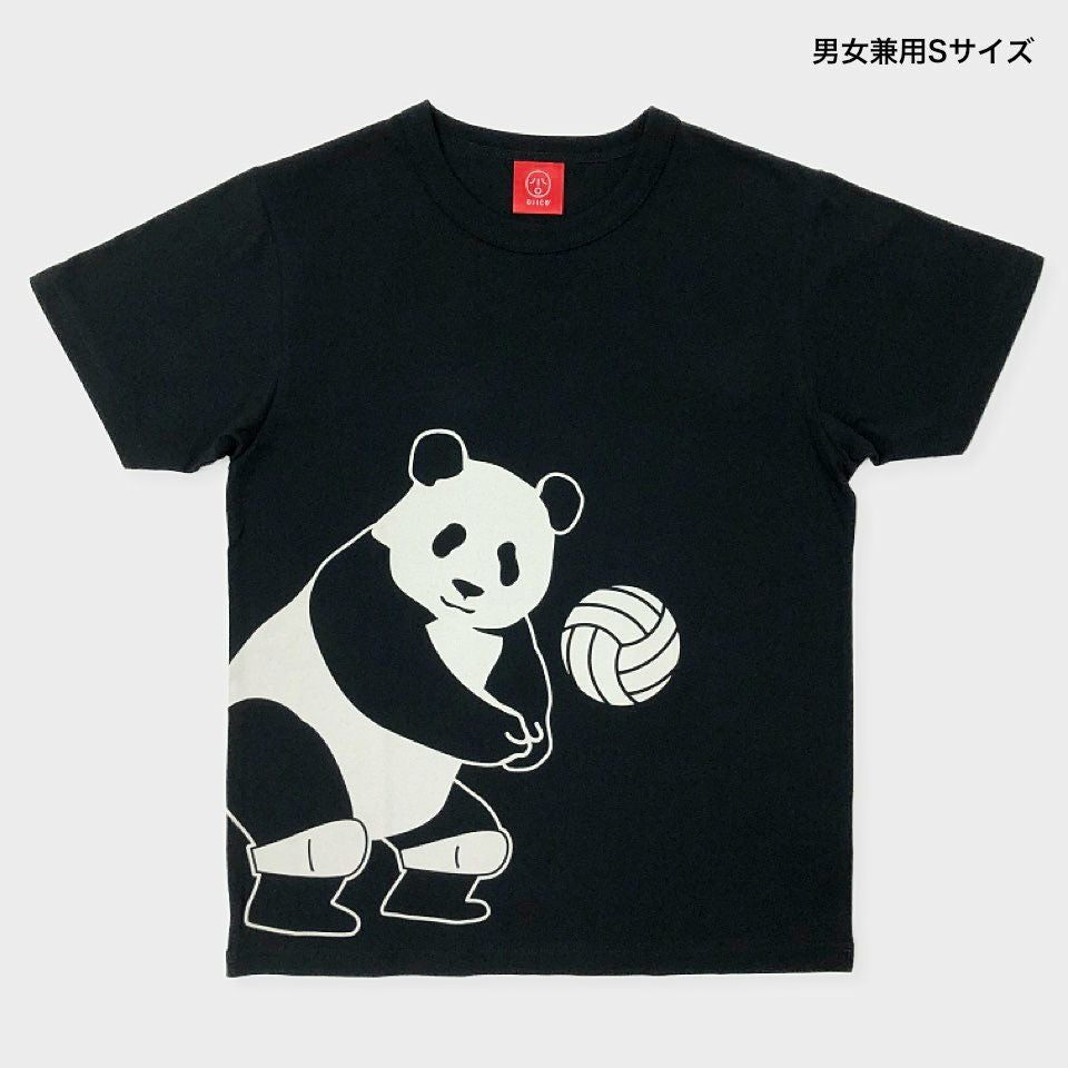 半袖Tシャツ「PANDA VOLLEY CLUB」（パンダバレークラブ） | Tシャツの
