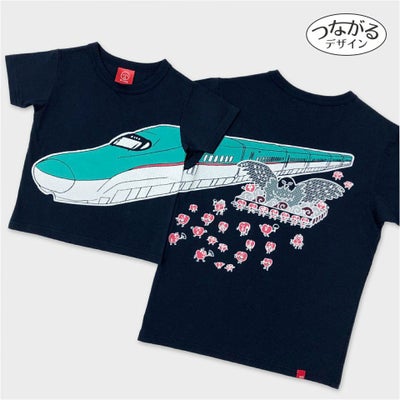 半袖Tシャツ「HAYABUSA TO OMATSURI」（はやぶさとお祭り）