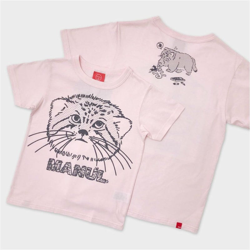 半袖Tシャツ「MANULNEKO」（マヌルネコ）