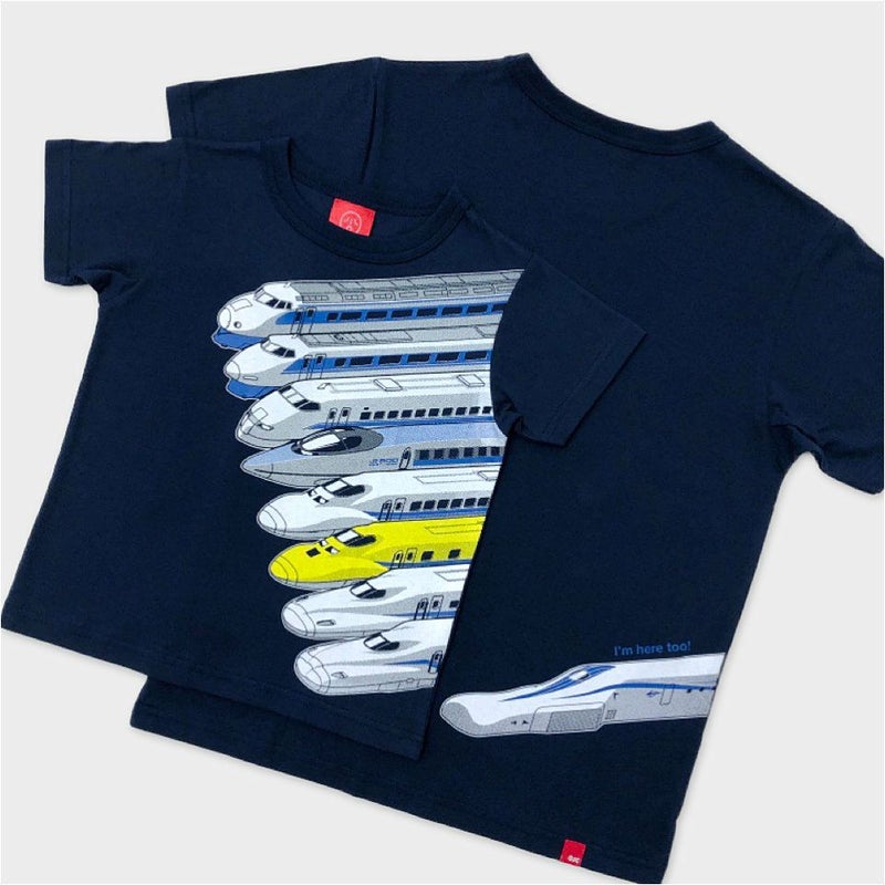 半袖Tシャツ「東海道新幹線オールスター」
