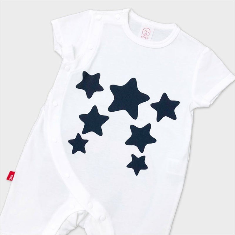 前開きロンパース「NANAHOSHI」（ナナホシ）