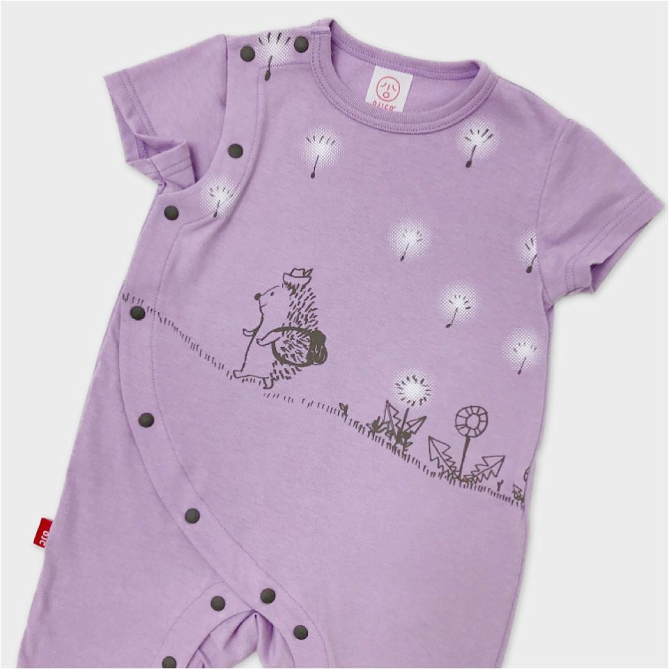 前開きロンパース「HARINEZUMI」（ハリネズミ）