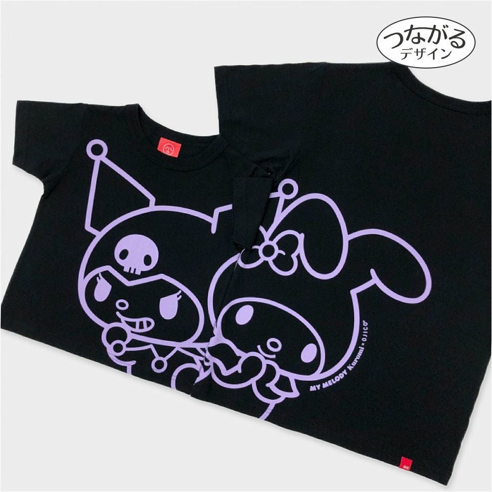 返品・交換不可商品]七分袖Tシャツ（ミニ裏毛）「OMUSUBI PANDA