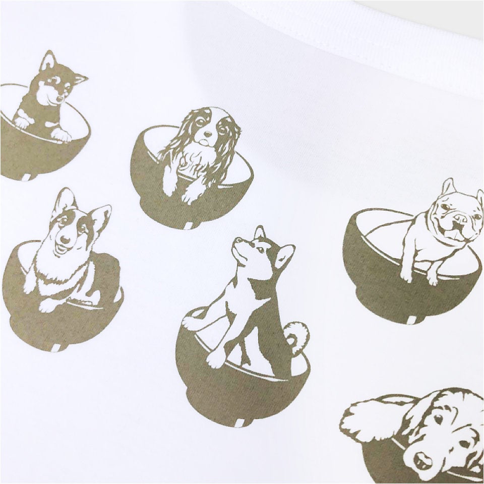 半袖Tシャツ「WANKO3」（わんこ3） | TシャツのOJICO