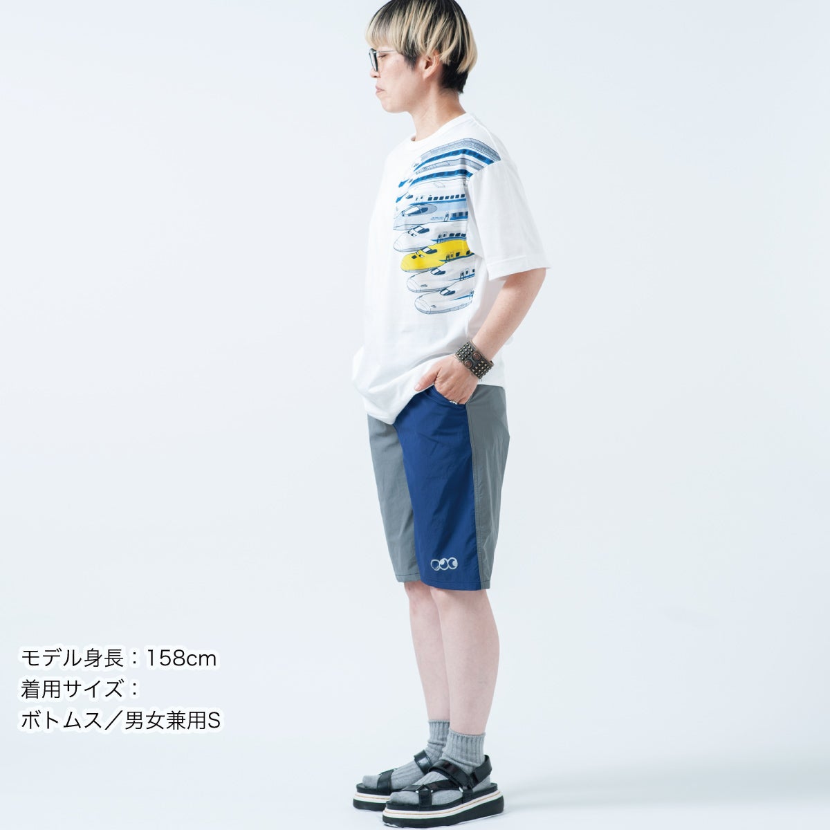 ポケッタブルハーフパンツ「新幹線オールスター」 | TシャツのOJICO
