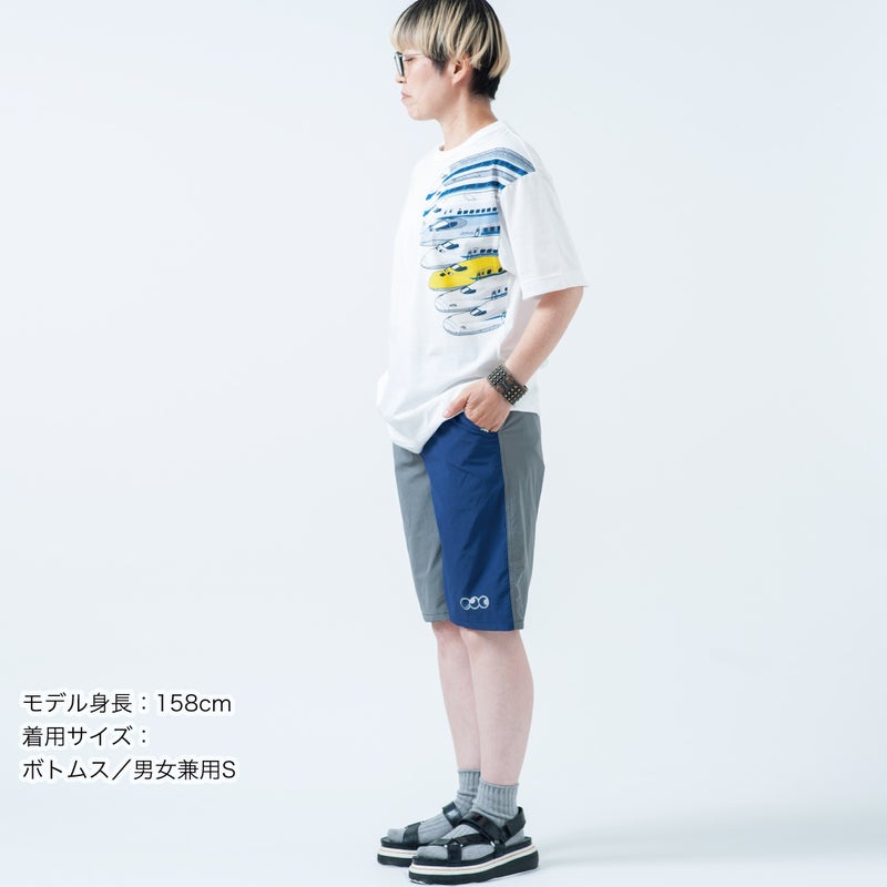 ポケッタブルハーフパンツ「新幹線オールスター」 | TシャツのOJICO