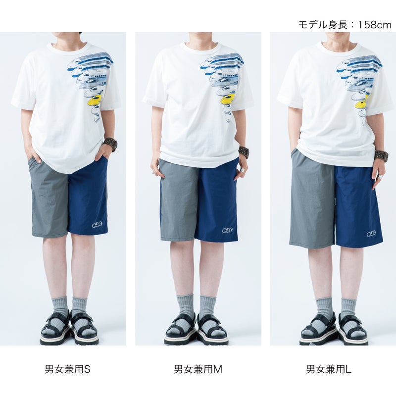ポケッタブルハーフパンツ「新幹線オールスター」 | TシャツのOJICO